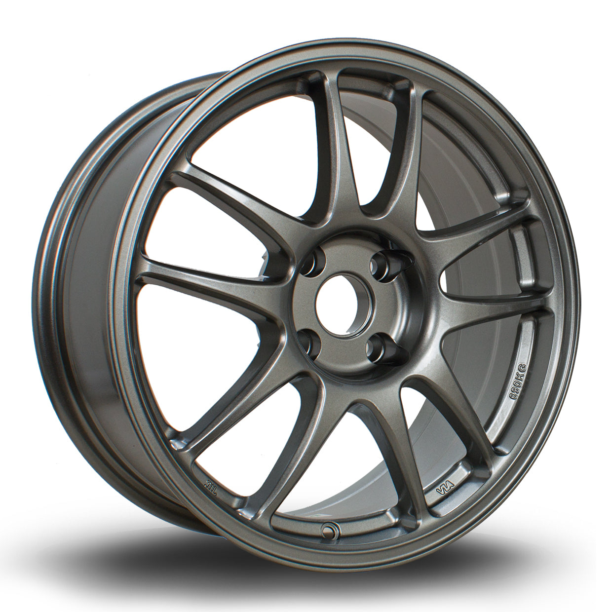 Rota Torque 16x7 4x100 ET27 Steel Grey