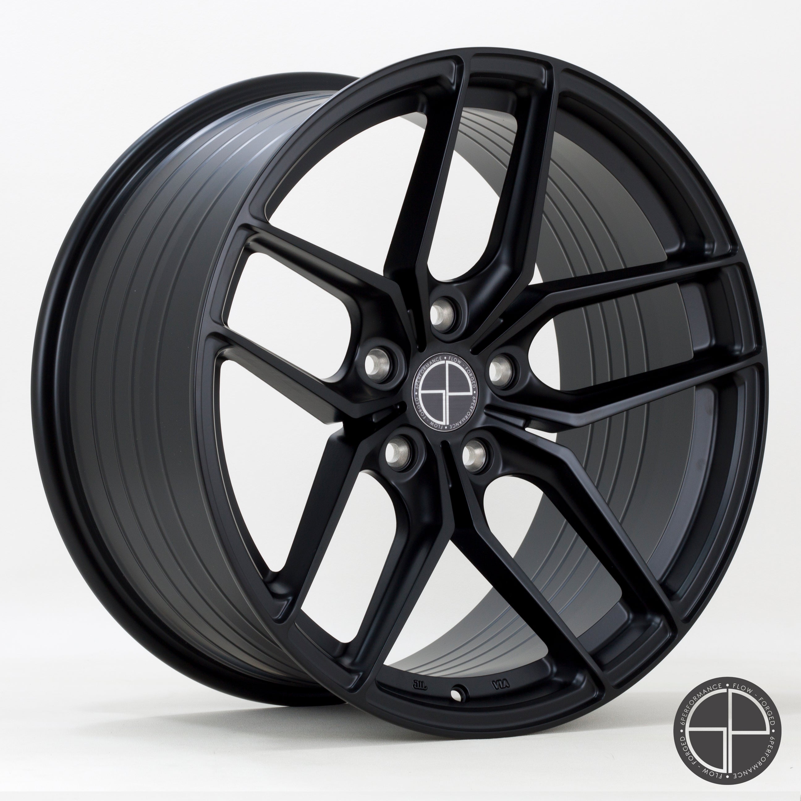 6Performance Torsen 19x9.5 5x112 ET33 Flat Black