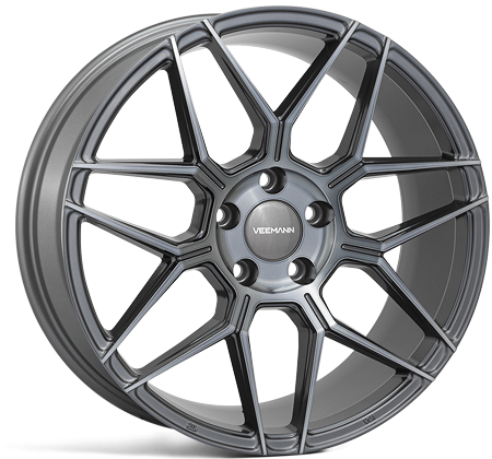 Veemann V-FS38 18x8 5x112 ET42 Graphite Smoke Machined