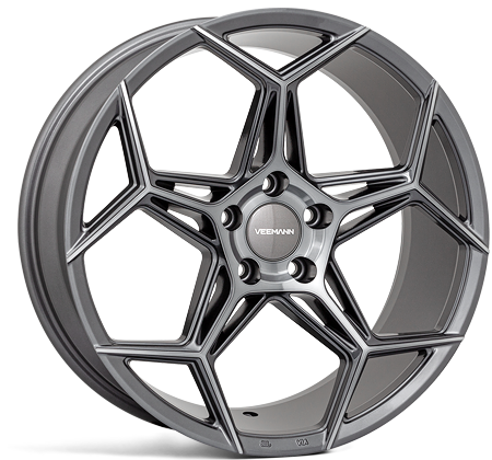 Veemann V-FS40 19x8.5 5x112 ET42 Graphite Smoke Machined