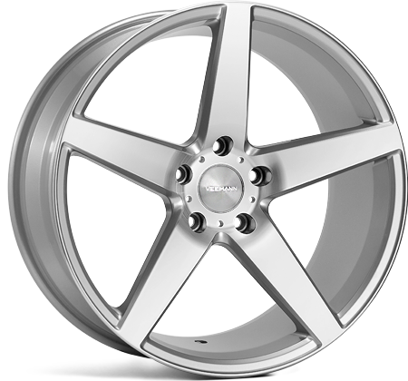Veemann V-FS8 22x10.5 5x120 ET40 Silver Machined