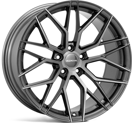 Veemann VC520 19x8.5 5x120 ET35 Dark Graphite Machined