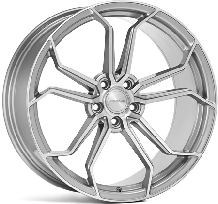 Veemann VC632 20x10.5 5x112 ET30 Quartz Silver Machined