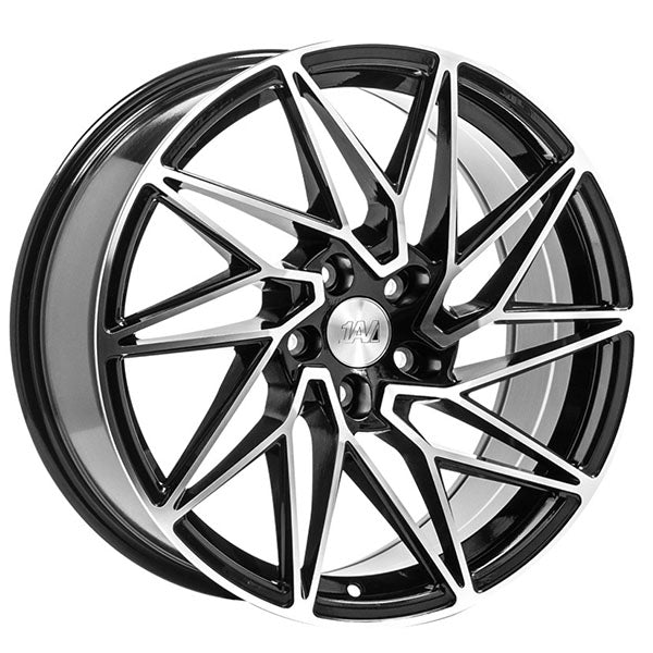 18" 1AV ZX10 Black and Polished