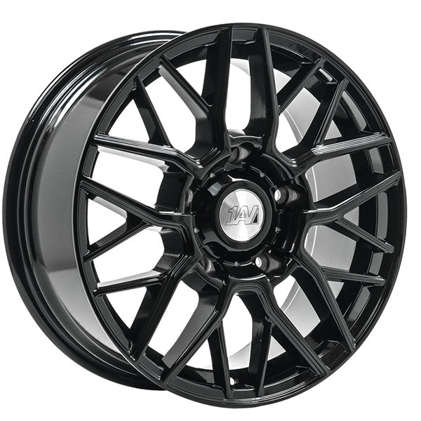 18" 1AV ZX11 Transit Gloss Black Alloy Wheels