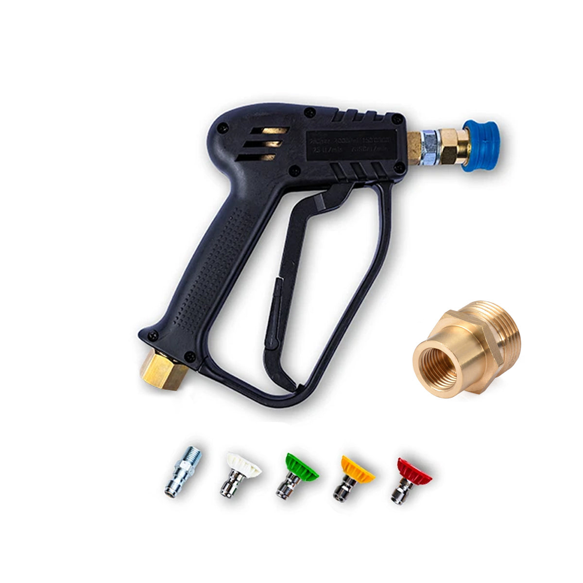 H280 Swivel Trigger Gun with Nozzle Kit - Fits Kranzle M22, Karcher K & Nilfisk