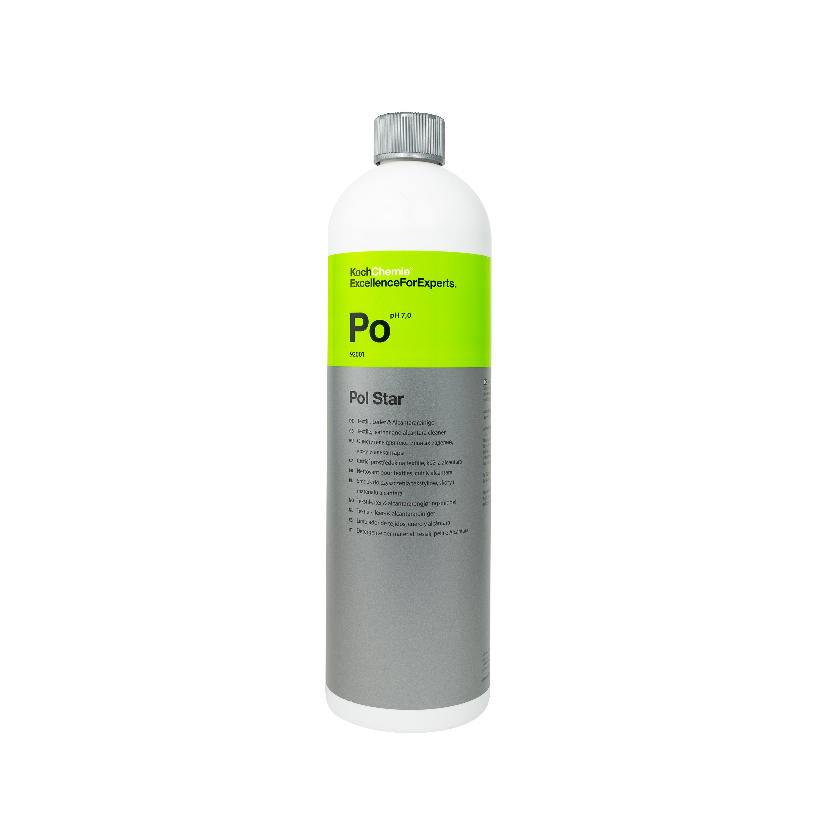 Koch-Chemie PO Pol Star Textile, Leather and Alcantara Cleaner 1L