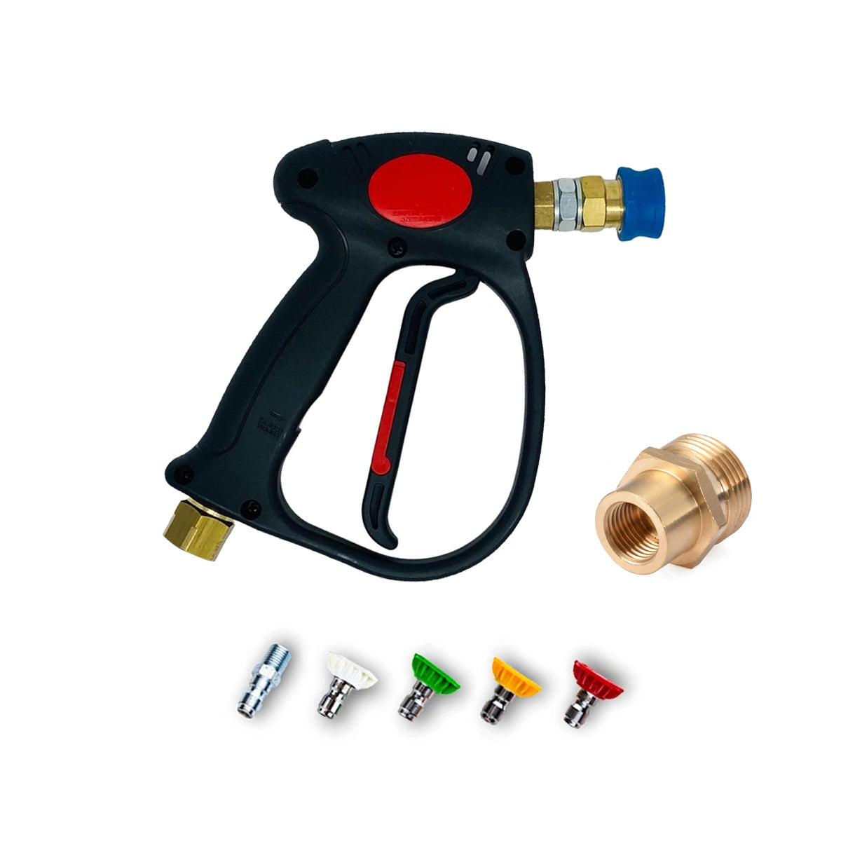 MV925 Swivel Trigger Gun with Nozzle Kit - Fits Kranzle M22, Karcher K & Nilfisk