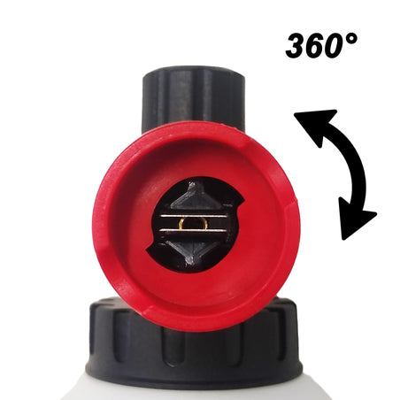 Vertool Hydro 360 Snow Foam Lance - Black & Grey