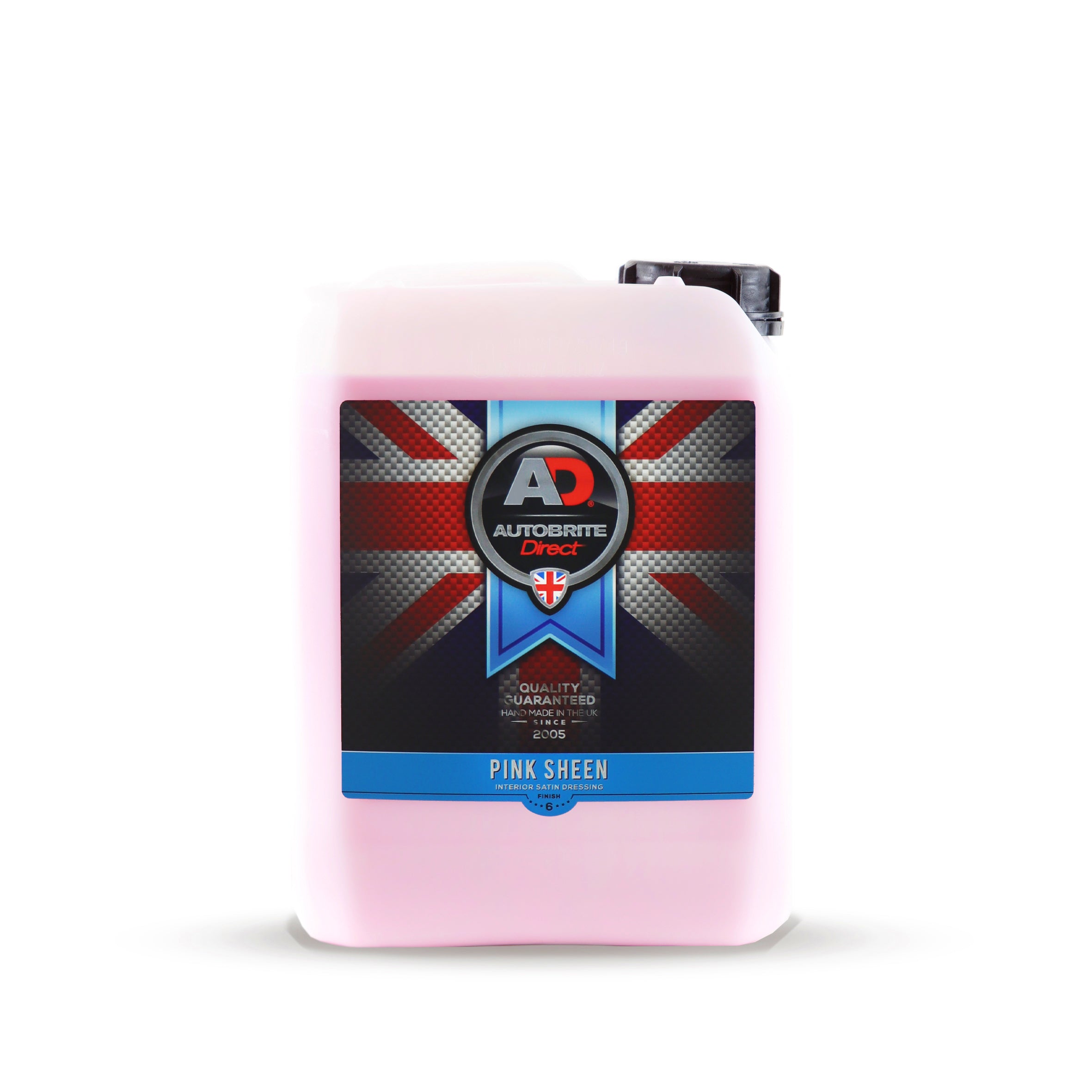 Autobrite Direct Pink Sheen Interior Satin Plastic & Rubber Dressing 5L