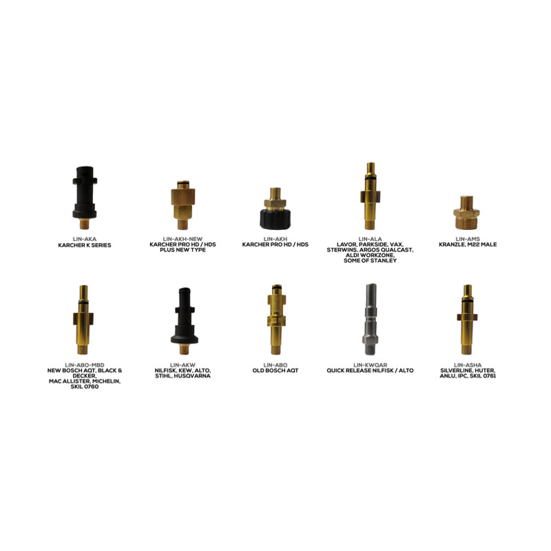 Snow Foam Lance Adapters - Various Options