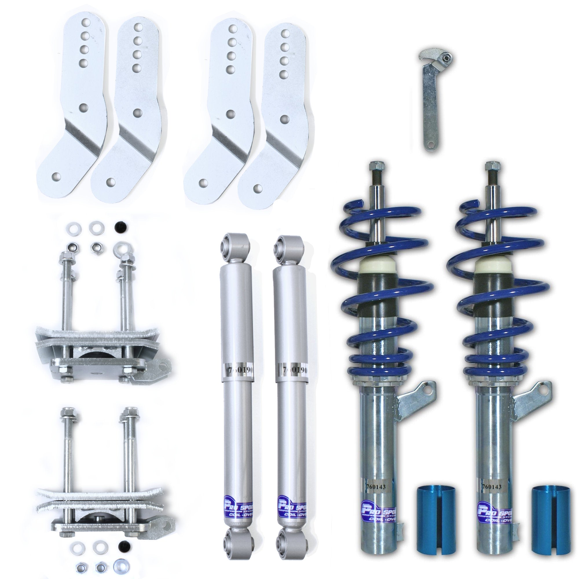 Prosport Coilover Kit for VW Caddy 2004-2010 (1.9TDi DSG - 2.0TDi)