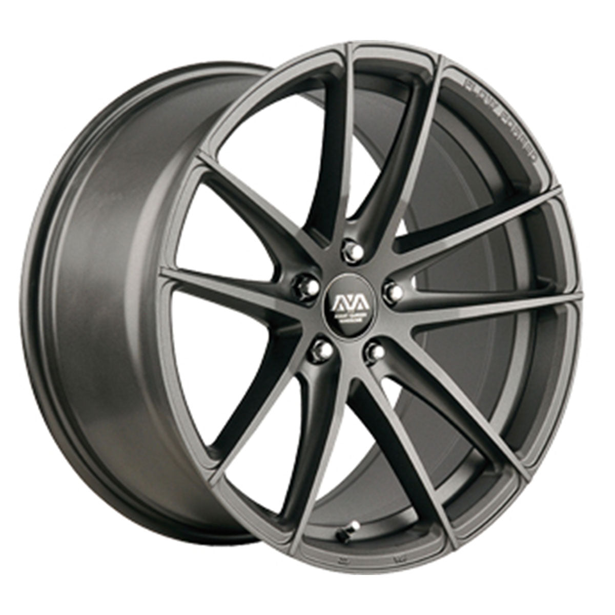 20" AVA HSF001 Flow Formed Satin Gunmetal Alloy Wheels