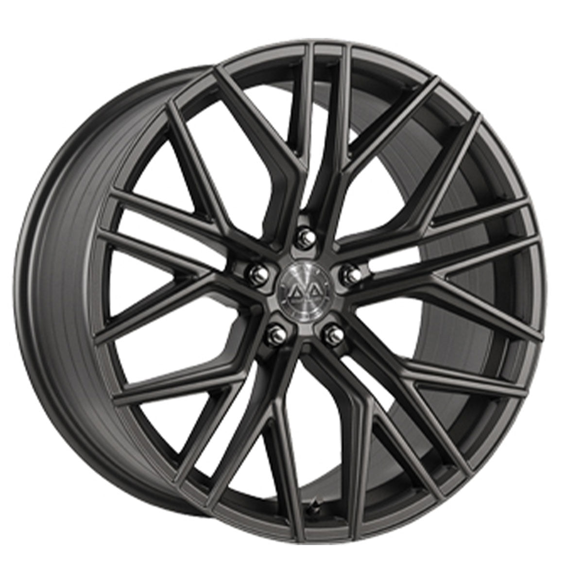20" AVA HSF012 Flow Formed Satin Gunmetal Alloy Wheels