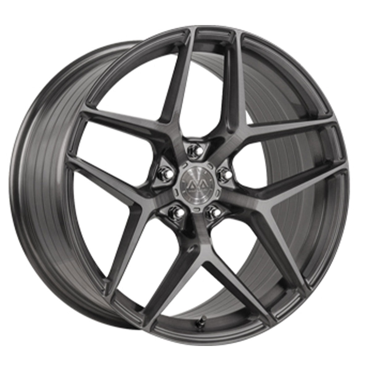 20" AVA HSF013 Flow Formed Satin Gunmetal Alloy Wheels