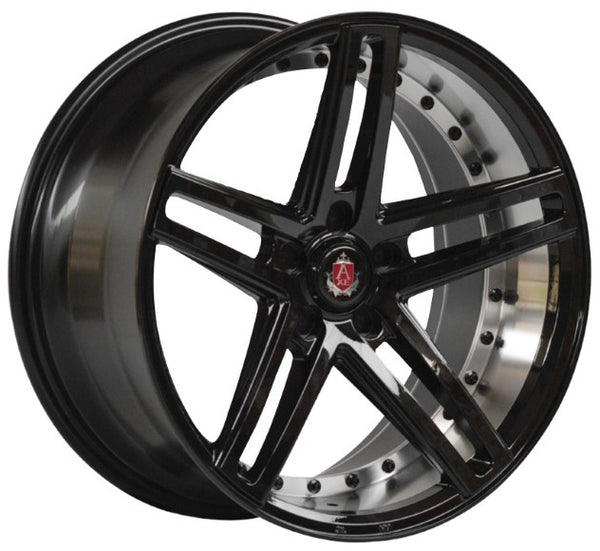 20" AXE EX20 Gloss Black Alloy Wheels