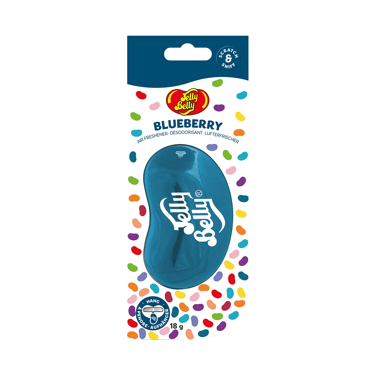 Jelly Belly Blueberry 3D Gel Air Freshener