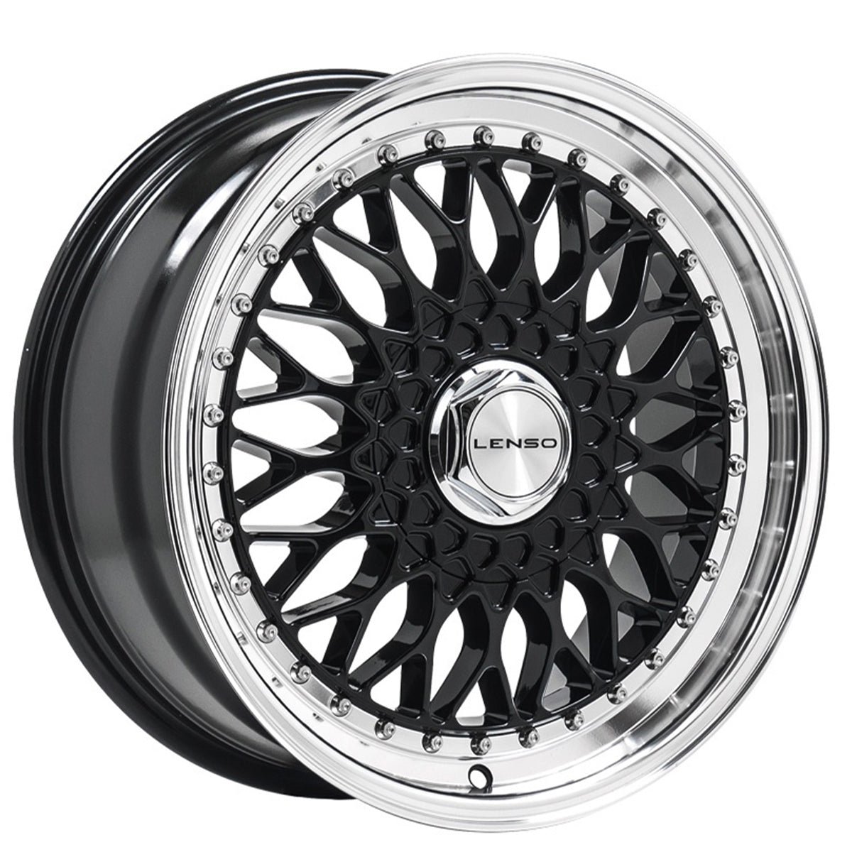 15" Lenso BSX Black Polished