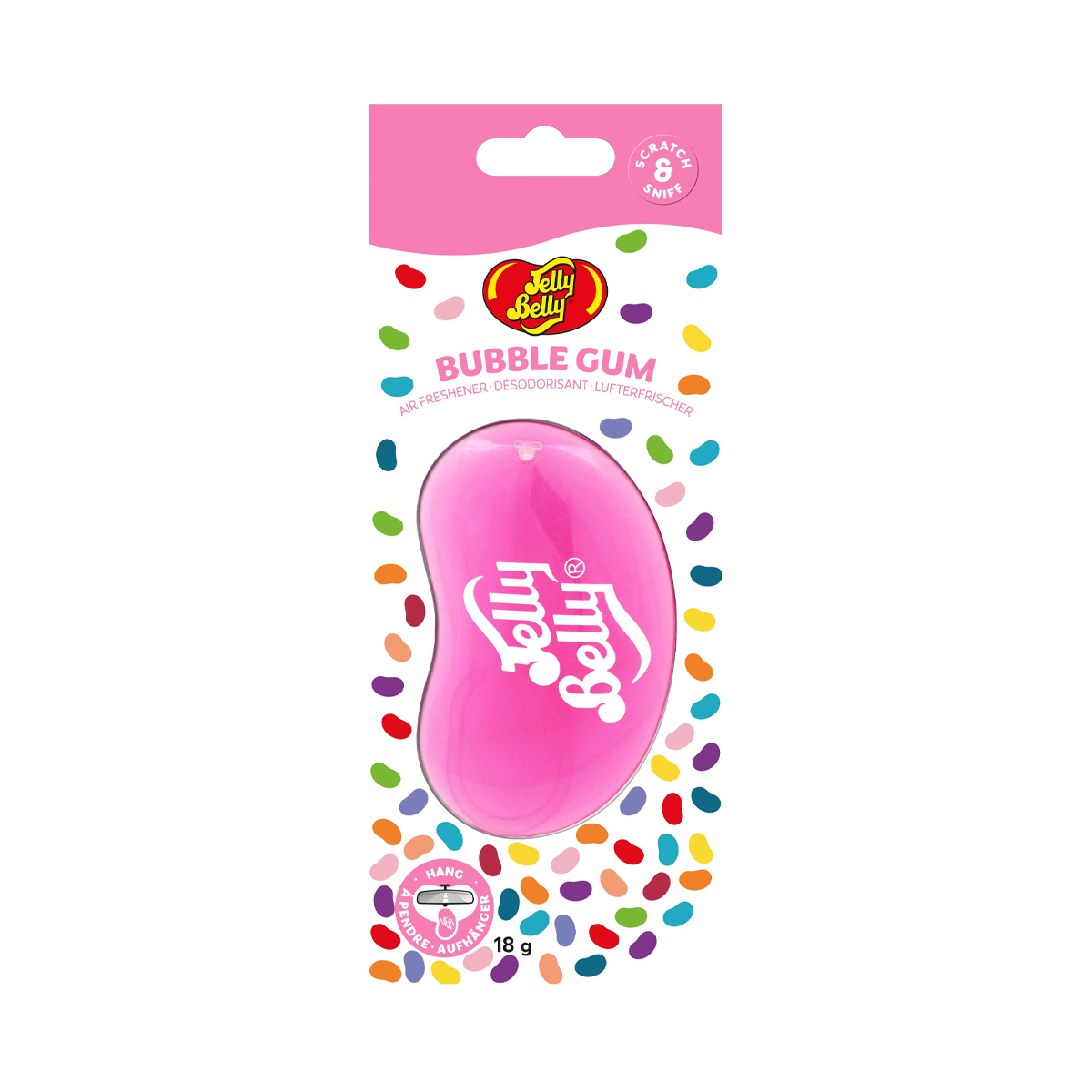 Jelly Belly Bubble Gum 3D Gel Air Freshener