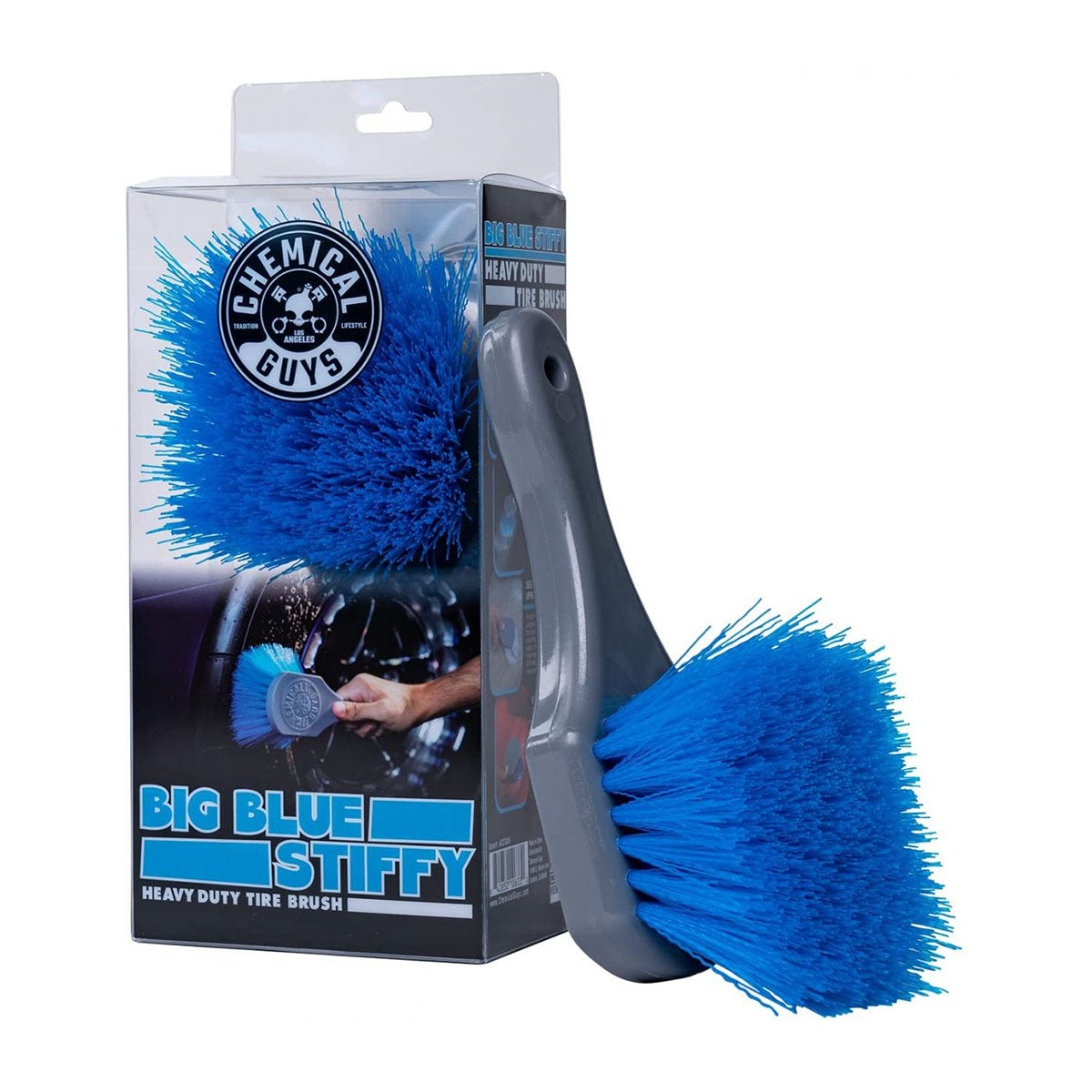 Chemical Guys Big Blue Stiffy Heavy Duty Tyre Brush