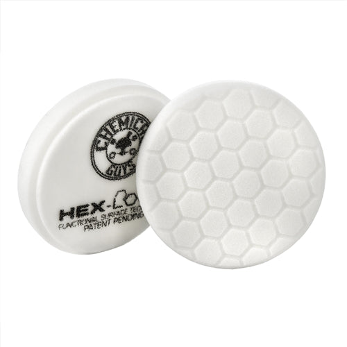 5.5" Chemical Guys Hex-Logic White Light-medium Polishing Pad