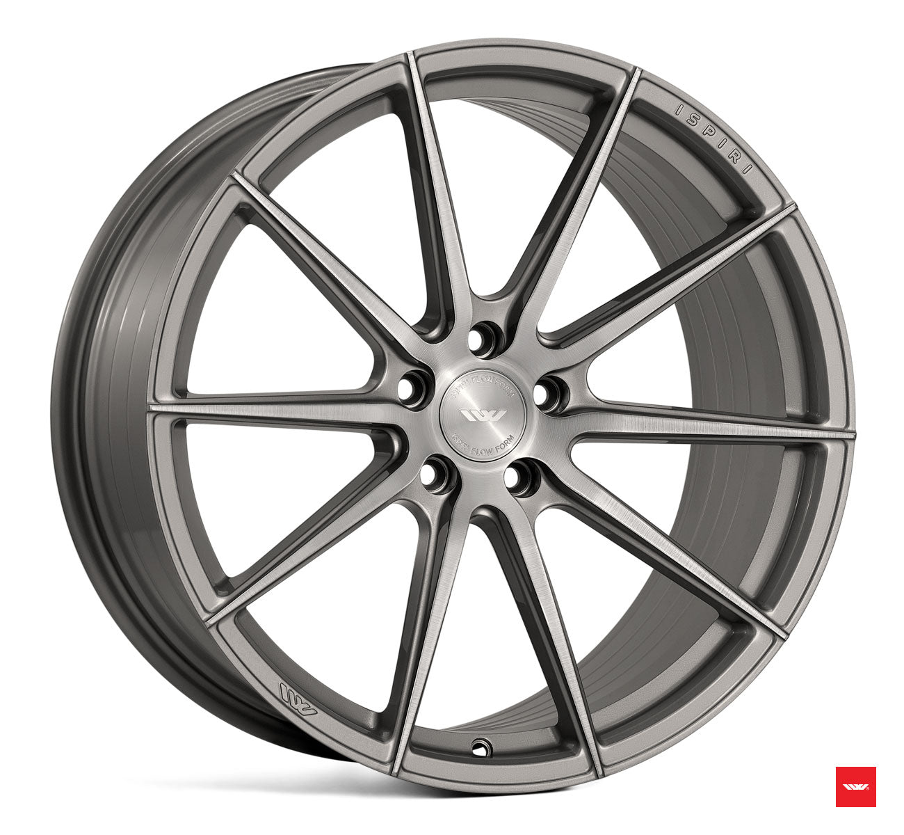 19" IW Automotive FFR1 Carbon Grey Brushed