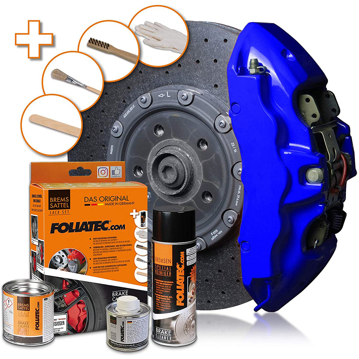 Foliatec Brake Caliper Paint RS Blue