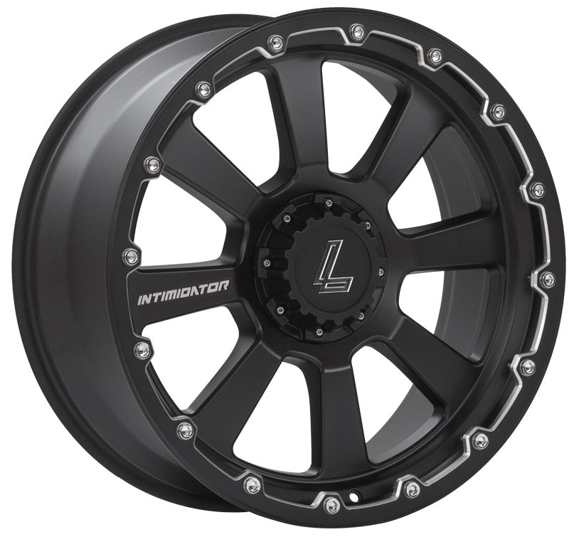 20" Lenso Intimidator 8 Matt Black