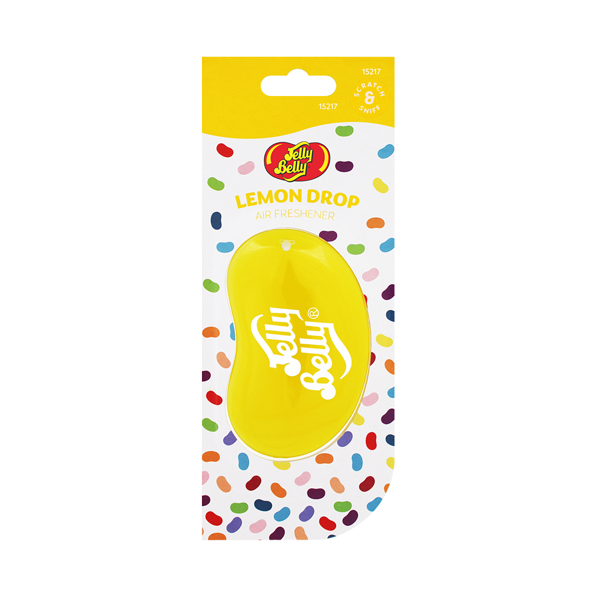 Jelly Belly Lemon Drop 3D Gel Air Freshener