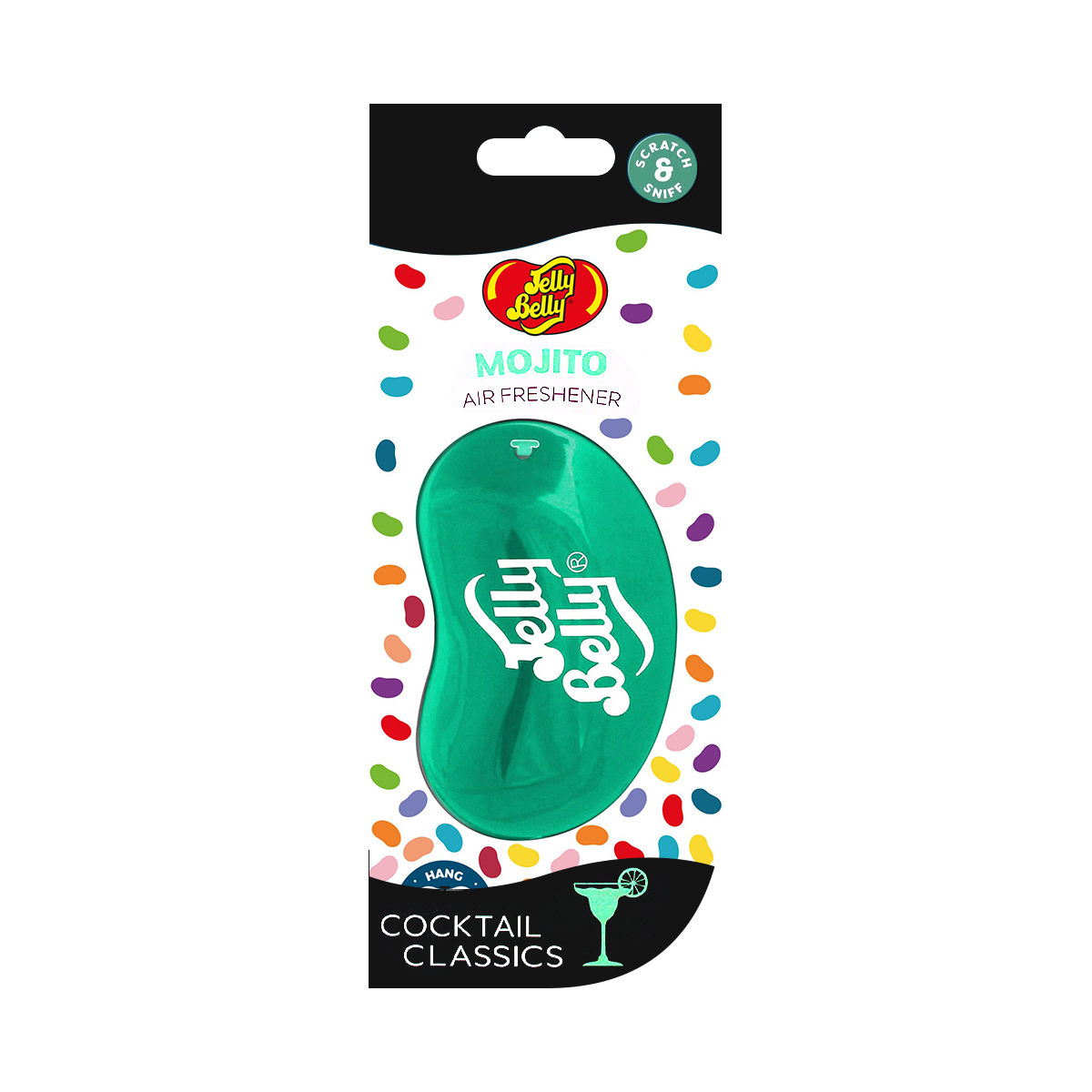 Jelly Belly Mojito Cocktail 3D Gel Air Freshener