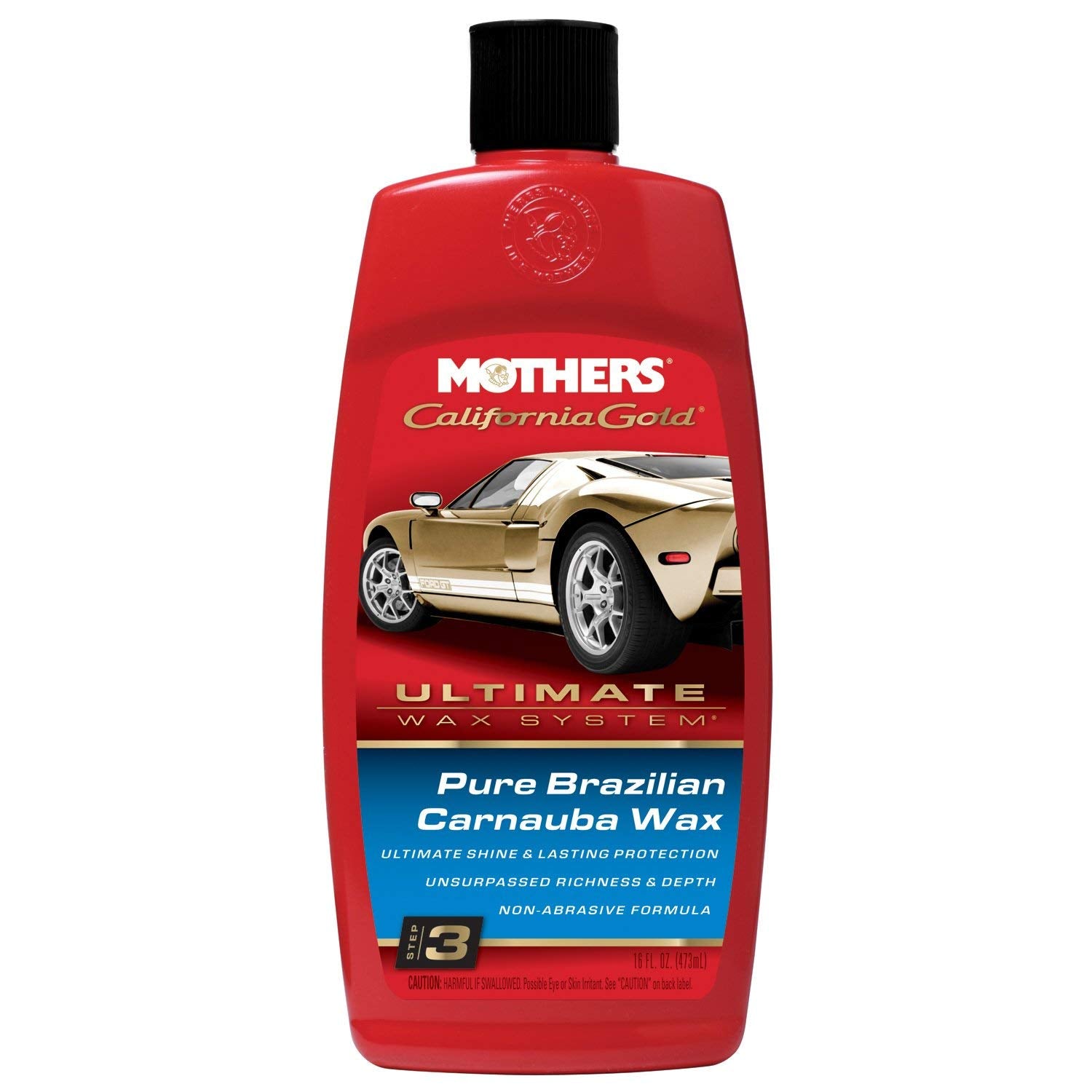 Mothers California Gold Brazilian Carnauba Liquid Wax 473ml (Step 3)