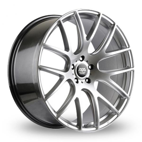 19" AVA Phoenix Hypersilver Alloy Wheels