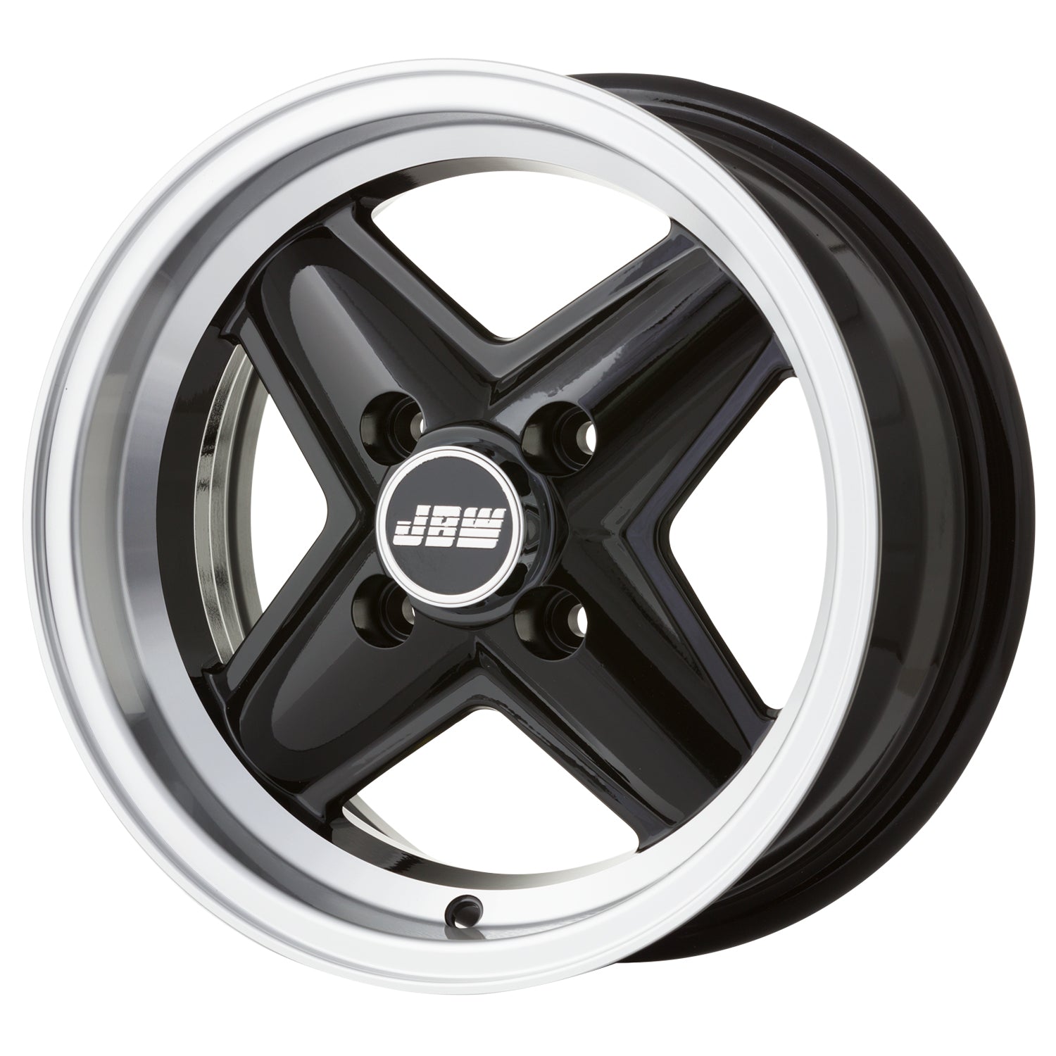 JBW Revolite 13x6 4x100 ET16 Black and Polished