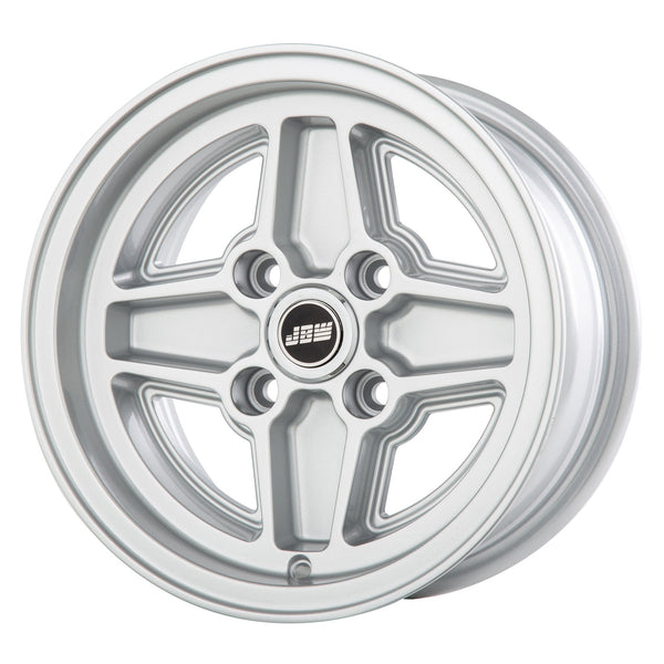 13" x 7" JBW RS4 Silver Alloy Wheels