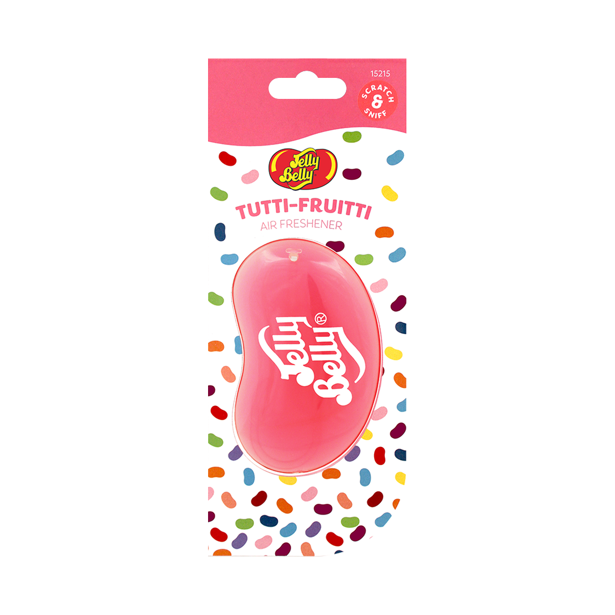 Jelly Belly Tutti-Fruitti 3D Gel Air Freshener