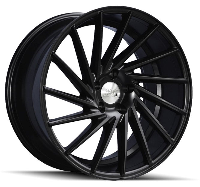 19" 1AV ZX1 Satin Black Alloy Wheels