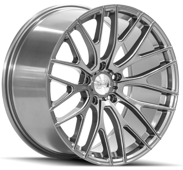 19" 1AV ZX2 Gloss Grey Alloy Wheels