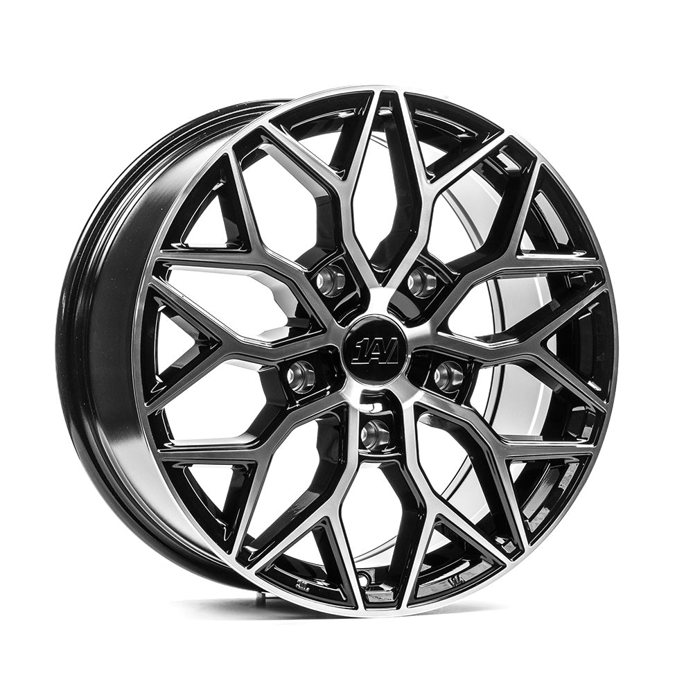 1AV ZX12T 18x8 5X160 ET50 GLOSS BLACK & POLISHED