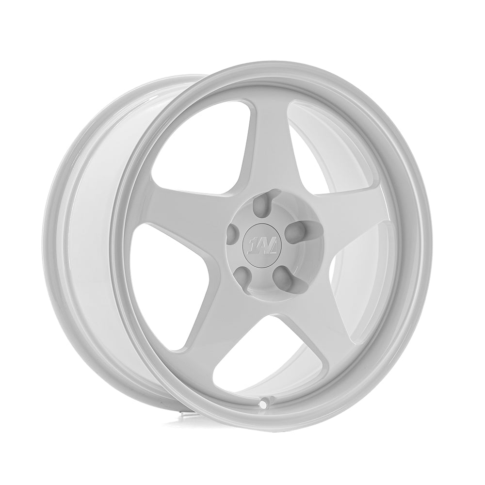 1AV ZX16 18x8.5 5x108 ET40 GLOSS WHITE