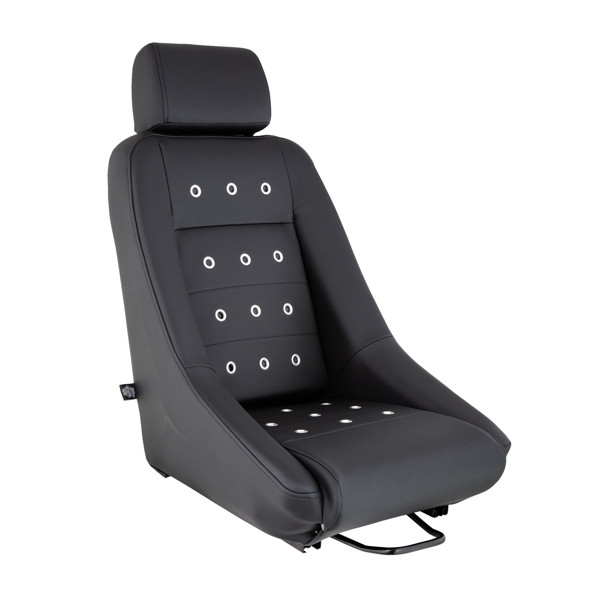 Superlite GTA Classic Bucket Car Seats (Pair) With Double Locking Runners