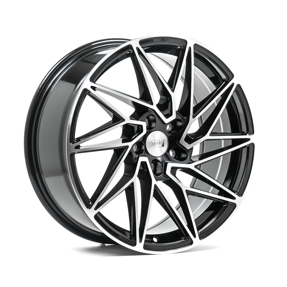 1AV ZX10 20x8 5X120 ET40 GLOSS BLACK & POLISHED