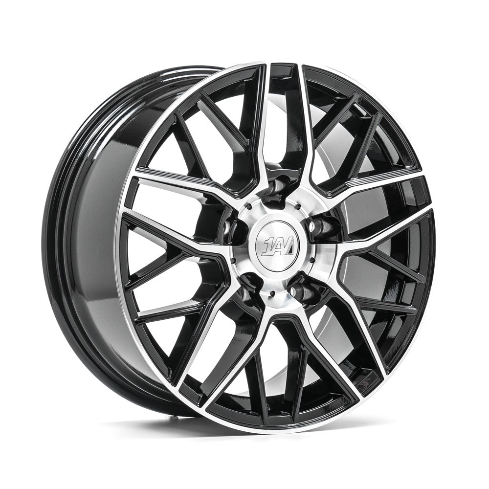 1AV ZX11T 18x8 5X160 ET50 GLOSS BLACK & POLISHED
