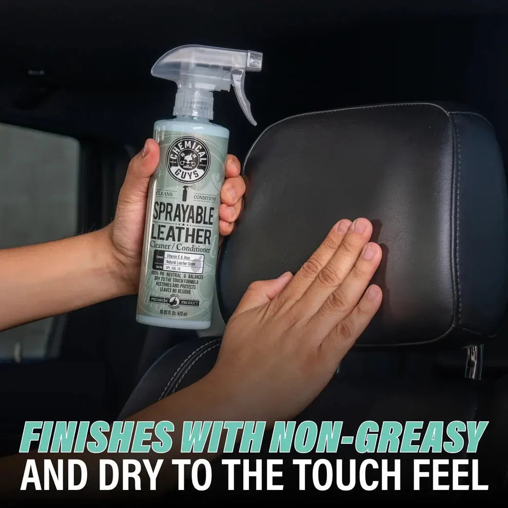 Chemical Guys Sprayable Leather Cleaner and Conditioner