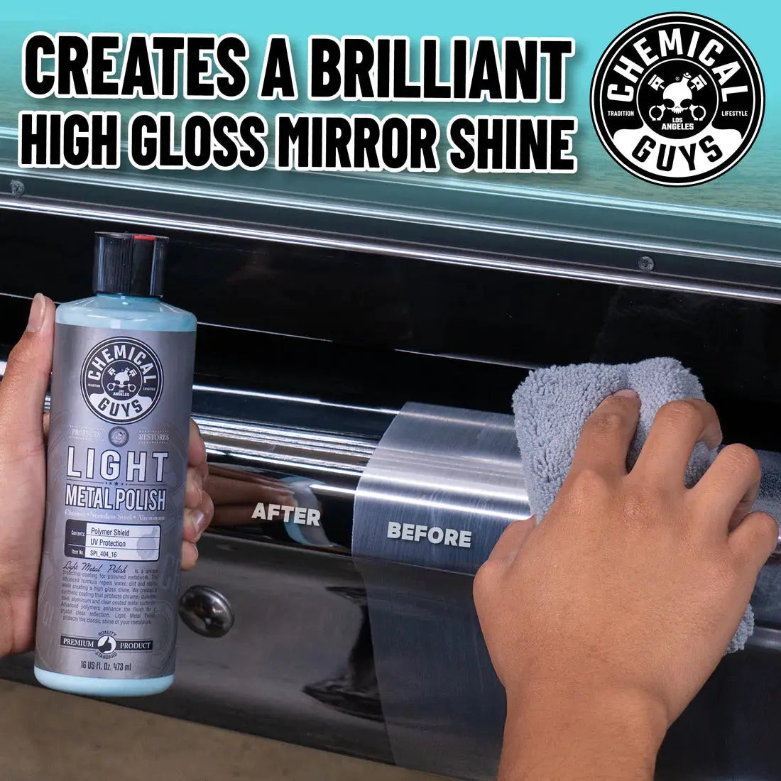 Chemical Guys Light Metal Polish 473ml