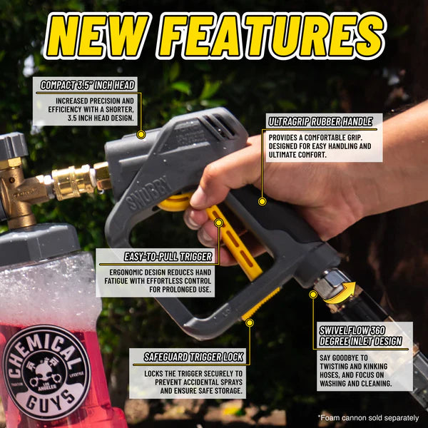 Chemical Guys Torq Snubby Spray Foam Trigger Gun