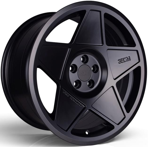 3SDM 0.05 18x9.5 5x100 ET35 Matt Black
