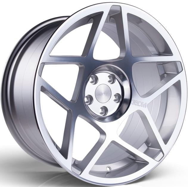 3SDM 0.08 20x9 5x114.3 ET38 Silver Cut