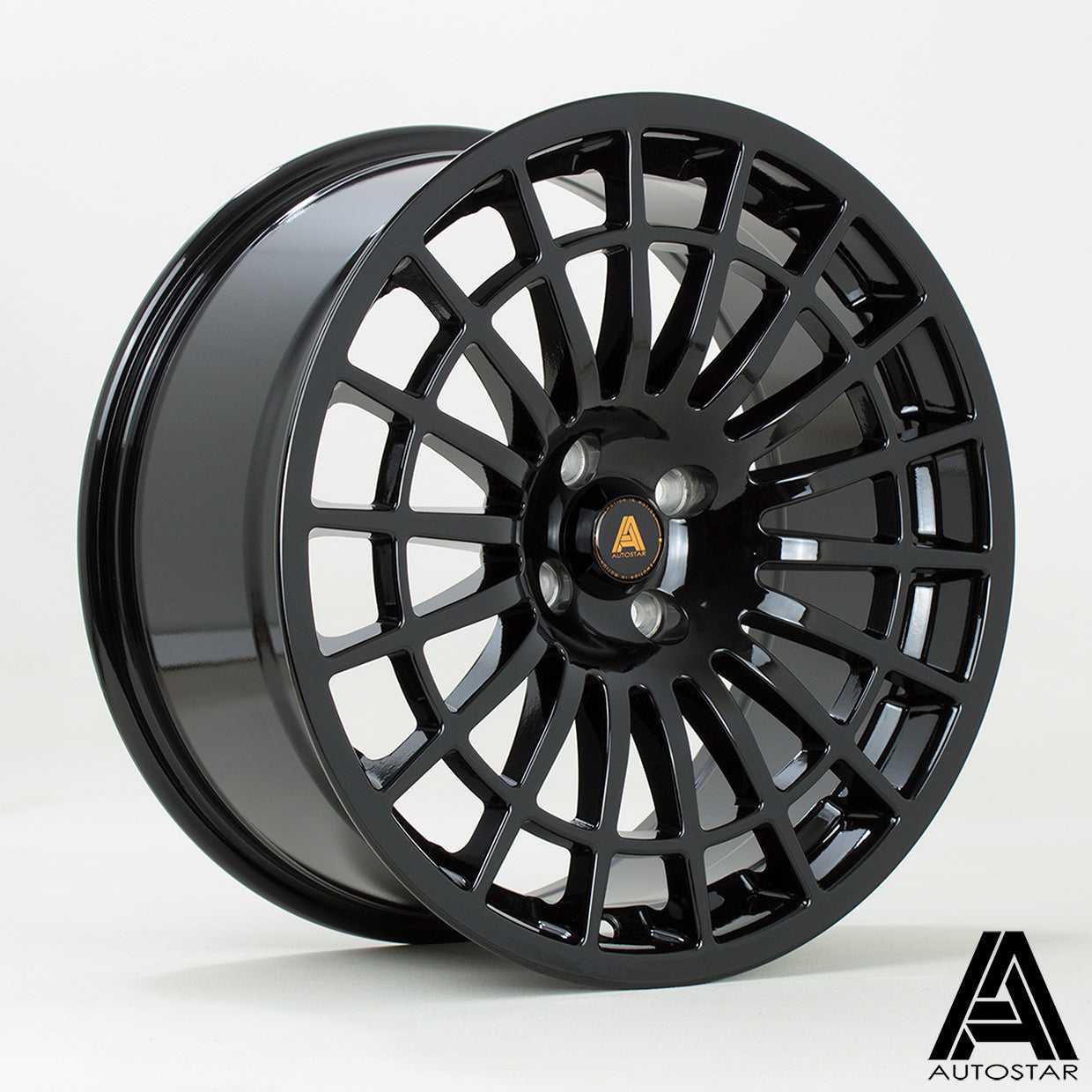 Autostar 500plus 17x8 4x98 ET30 Black