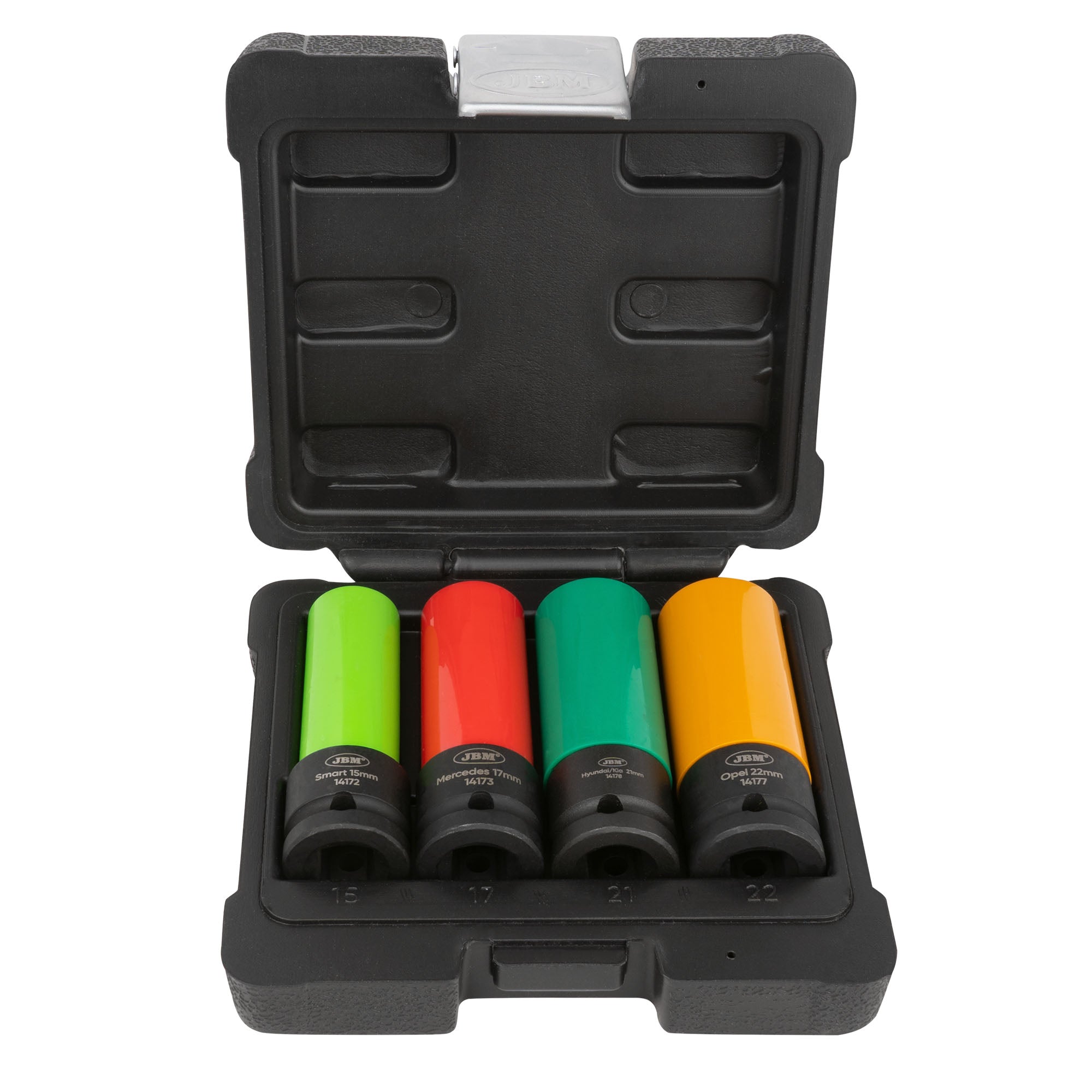 JBM 4 Piece Alloy Wheel 1/2 Drive Socket Set