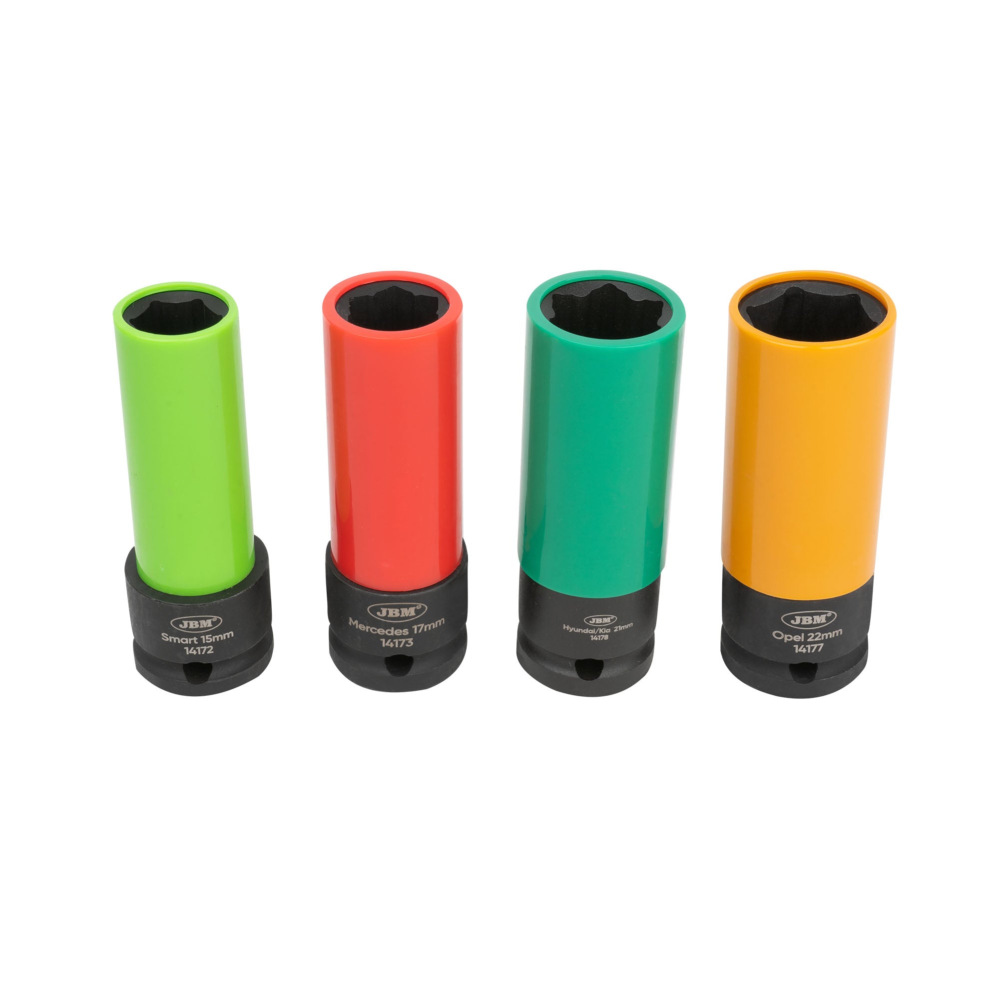 JBM 4 Piece Alloy Wheel 1/2 Drive Socket Set
